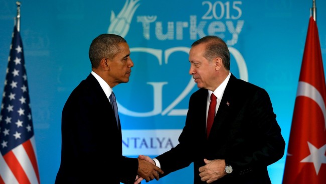 Obama akan bertemu dengan Erdogan pada KTT G20 di China untuk membahas percobaan kudeta yang berhasil digagalkan dan penanganan konflik Suriah.
