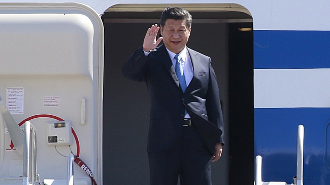 Presiden China Xi Jinping mendorong percepatan pembangunan Kawasan Perdagangan Bebas Asia-Pasifik (FTAAP) dan integrasi ekonomi APEC.