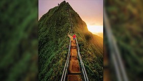 Ada 3922 Anak Tangga Menuju Surga di Hawaii