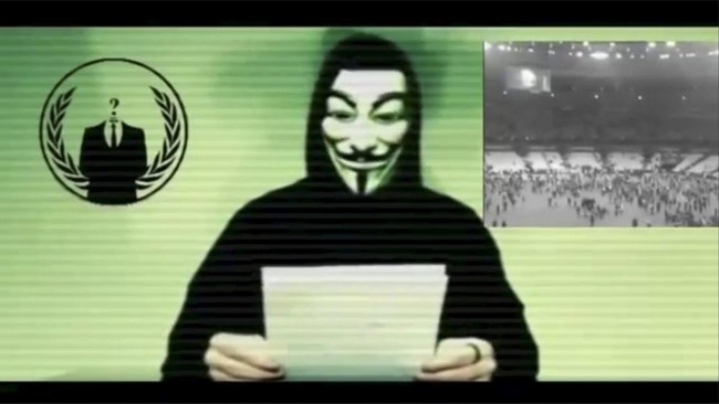 Ribuan netizen bersama kelompok hacker Anonymous mengecam rencana Inggris untuk melakukan pengeboman ISIS di Suriah.