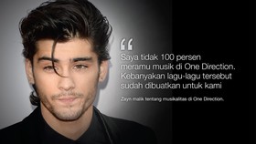 10 Kejujuran Brutal Zayn Malik