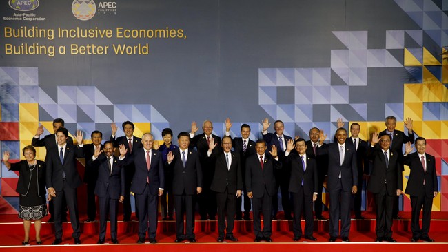Para pemimpin forum Asia-Pacific Economy Cooperation (APEC) menyerukan peningkatan kerjasama internasional dan solidaritas terhadap terorisme.