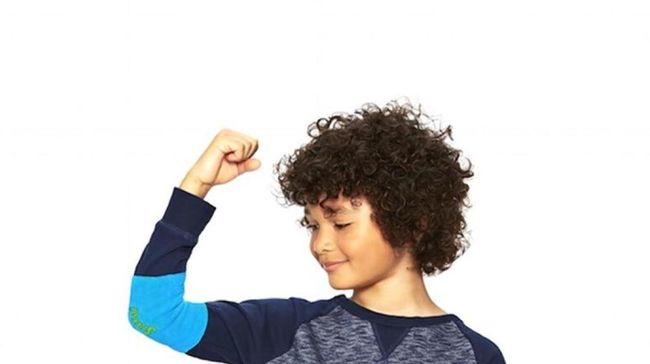 Anak punya kebiasaan mengelap ingus di lengan baju. Seorang kakek dari Long Island Amerika Serikat menciptakan produk untuk menjawab masalah tersebut.