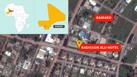 Penyerang Bersenjata Hotel Mali Berbicara Inggris