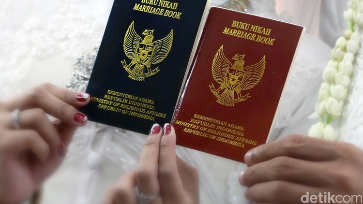 Pernikahan dan buku nikah. dikhy sasra/ilustrasi/detikfoto