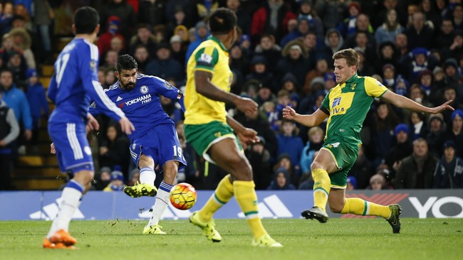 Chelsea akhirnya kembali meraih kemenangan di pentas Liga Primer Inggris setelah mengalahkan Norwich City 1-0 di Stamford Bridge, Sabtu (21/11).