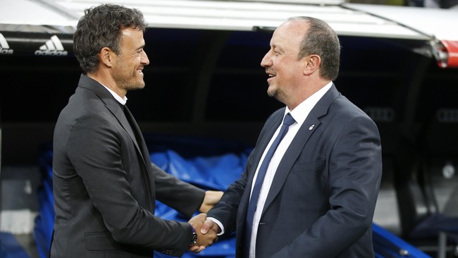 Rafael Benitez punya satu noda merah di masa kepelatihannya di Real Madrid, yaitu jarang menang melawan tim-tim besar Liga Spanyol.