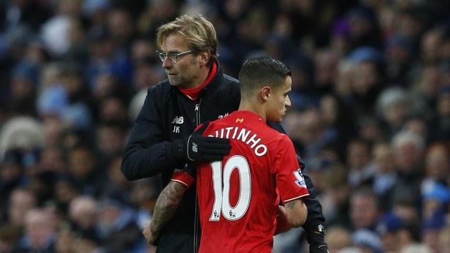 Liverpool dipastikan tak bisa memakai tenaga Philippe Coutinho sepanjang bulan Januari ini lantaran sang gelandang mengalami cedera.