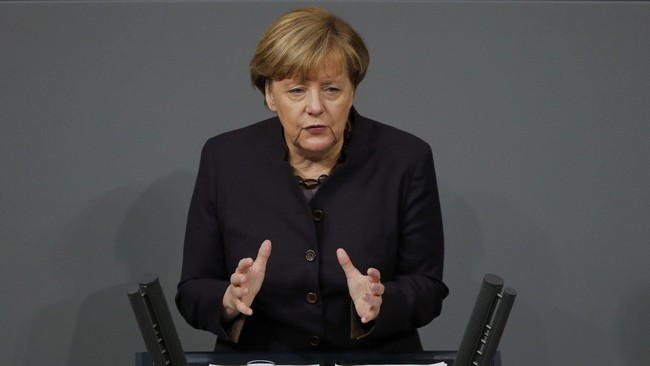 Kanselir Jerman, Angela Merkel, mulai melancarkan kampanyenya dengan janji memperketat aturan terhadap imigran, termasuk dengan pelarangan pemakaian burqa.