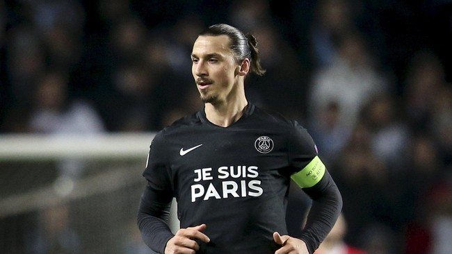 Sepanjang kariernya sebagai pemain profesional, Zlatan Ibrahimovic hanya pernah mencetak tujuh gol dari 36 laga di fase gugur Liga Champions.