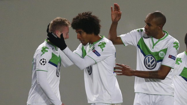 Andre Schuerrle tampil gemilang sebagai pemain pengganti dan sukses mengantar Wolfsburg menang 2-0 atas CSKA Moskow.