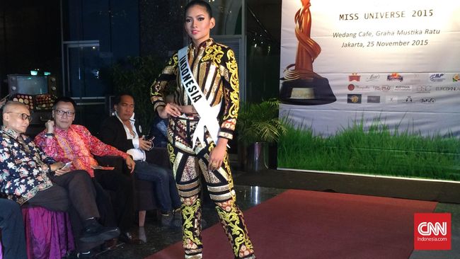 Anindya Kusuma Putri, Putri Indonesia 2015 akan berlaga di ajang Miss Universe 2015 di Las Vegas, Amerika Serikat.