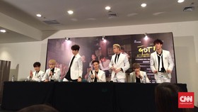 Jumpa Penggemar di Jakarta, Boyband GOT7 Bawakan Lagu Armada