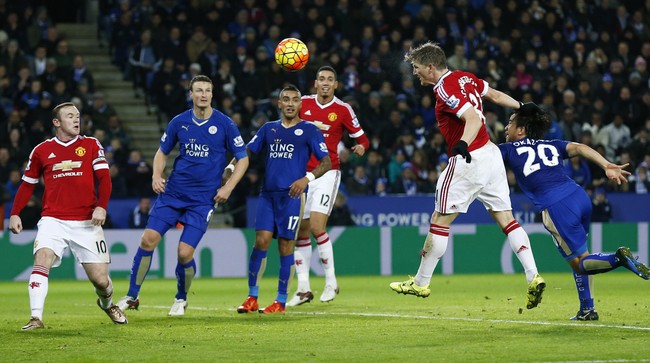 Leicester City dan Manchester United berbagi angka setelah hanya mampu bermain imbang 1-1 di Stadion King Power pada lanjutan Liga Primer Inggris.
