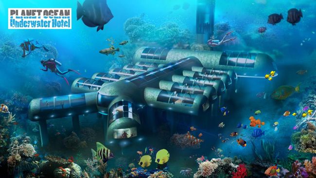 Indonesia jadi salah satu target lokasi berdirinya hotel futuristik yang dibangun 8,5 meter di bawah permukaan laut. 
