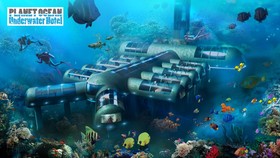Indonesia Jadi Target Lokasi Hotel Bawah Laut Futuristik
