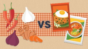 Bumbu Segar vs Bumbu Instan