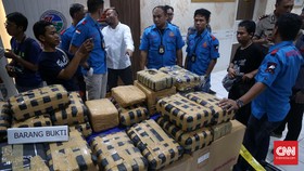 Ganja 1,3 Ton Diduga Milik Mantan Narapidana Asal Aceh