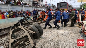 Polisi soal Metromini Tabrak KRL: Jika Hidup Sopir Tersangka