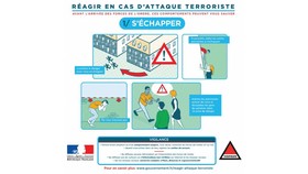 Perancis Terbitkan Poster Cara Selamat dari Serangan Teroris