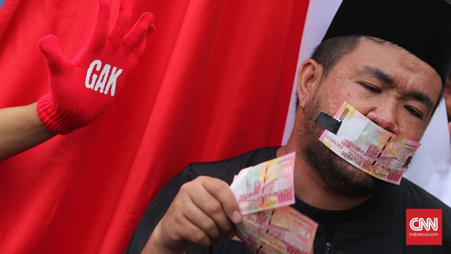 Jumlah yang ditangani, tersangka yang ditetapkan dan kerugian negara yang diselamatkan turun signifikan dibandingkan periode yang sama tahun lalu.