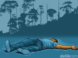 Mayat Pria Tanpa Identitas Ditemukan Dalam Saluran Air di Bekasi