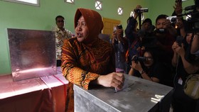Risma-Whisnu Sapu Bersih Suara Seluruh TPS Surabaya