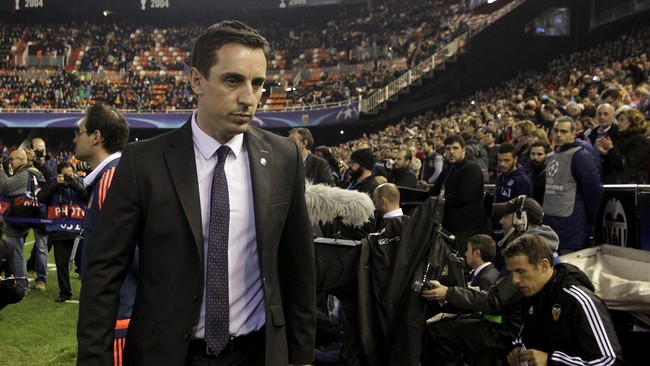 Gary Neville tak akan kembali ke ruang ganti Valencia usai jeda internasional ini. Pasalnya, Neville telah dipecat dari jabatan pelatih utama Valencia.