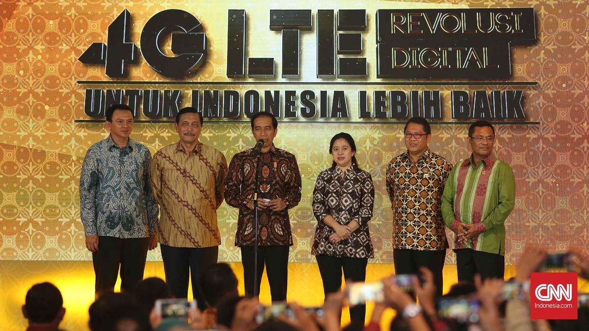Jokowi Umumkan Revolusi Digital dengan 4G LTE