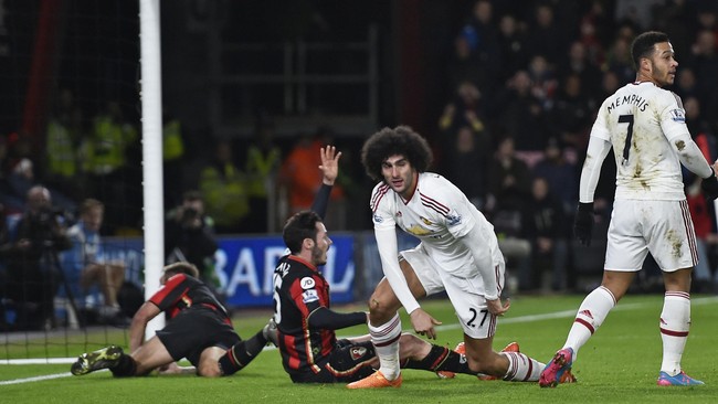 Setelah Chelsea pada pekan lalu, kini giliran Manchester United yang menjadi korban tim promosi AFC Bournemouth.