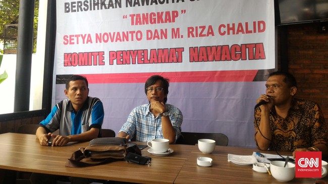 Relawan Jokowi menilai Mahkamah Kehormatan Dewan telah gagal memenuhi rasa keadilan rakyat. Setya Novanto dan Reza Chalid diminta untuk diadili.