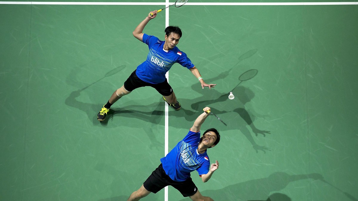 Foto-foto Terbaik Ahsan/Hendra Juara Super Series Finals