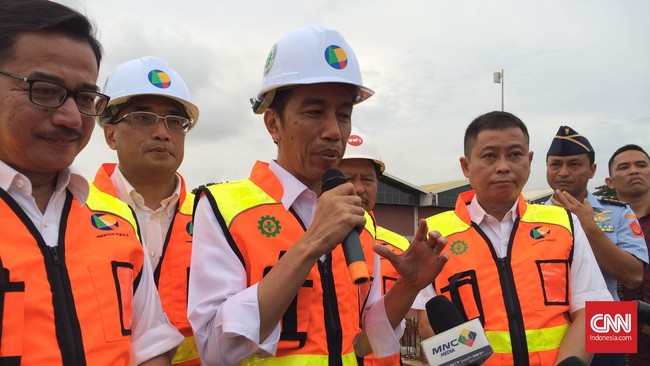 Menurut Jokowi, dengan kereta bandara jarak tempuh Stasiun Manggarai menuju Soekarno-Hatta hanya akan memakan waktu sekitar 40 menit hingga 50 menit.