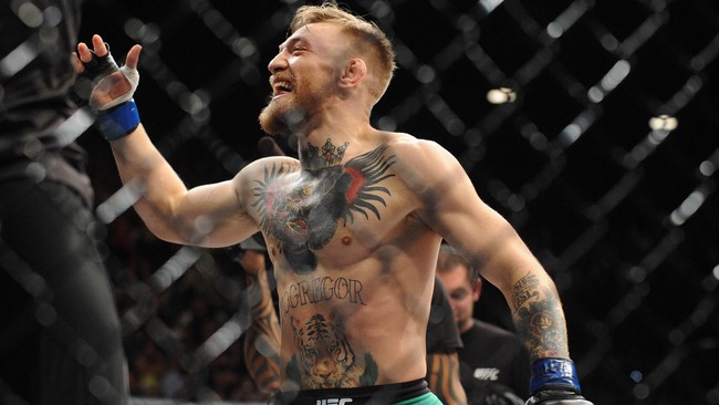Meski bertanding bukan pada berat alamiahnya, Conor McGregor sukses membalas dendam pada petarung yang mengantarkan kekalahan pertama untuknya.