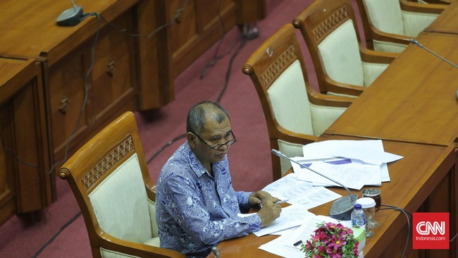 Rapat paripurna dipimpin Pelaksana Tugas Ketua Dewan Perwakilan Rakyat Fadli Zon di ruang rapat peripurna DPR RI.