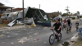 Tornado Langka Menghantam Sydney