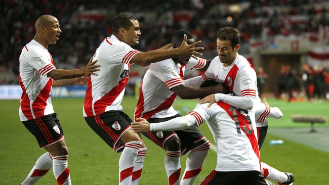 River Plate mengulangi prestasi mereka dua dekade yang lalu dengan memastikan satu tempat di final Piala Dunia Antarklub 2015.