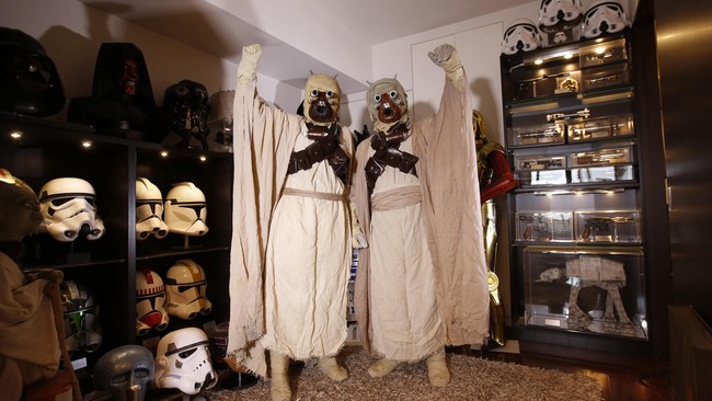 Segunung Koleksi Para Penggemar Berat 'Star Wars'