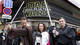 Suka Cita Dunia Menyambut 'Star Wars: The Force Awakens'