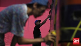 Kolaborasi Seni Grafiti Indonesia-Perancis Menghias Jakarta