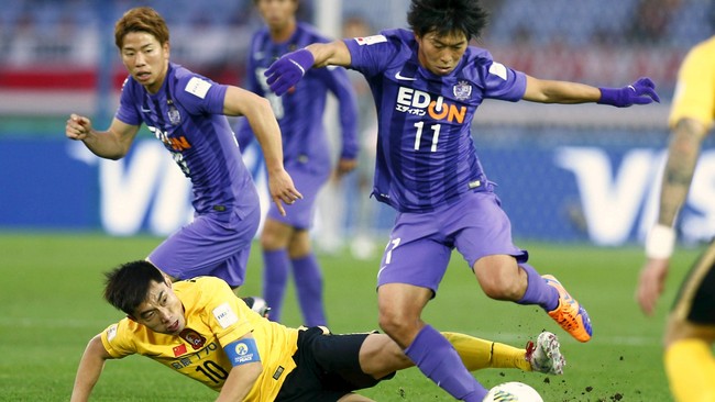Sanfrecce Hiroshima mengklaim tempat ketiga dalam Piala Dunia Antarklub setelah mengalahkan Guangzhou Evergrande dalam perebutan tempat ketiga di Yokohama.