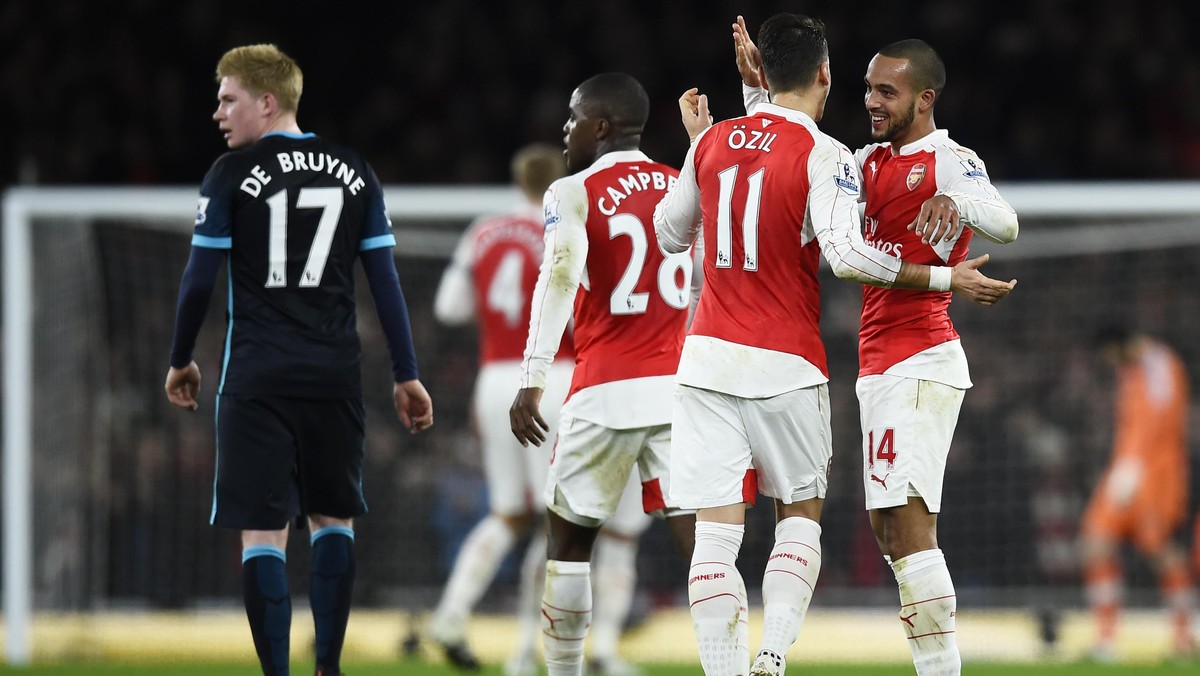 Sukses Arsenal Tekuk ManCity dalam Jepretan Kamera