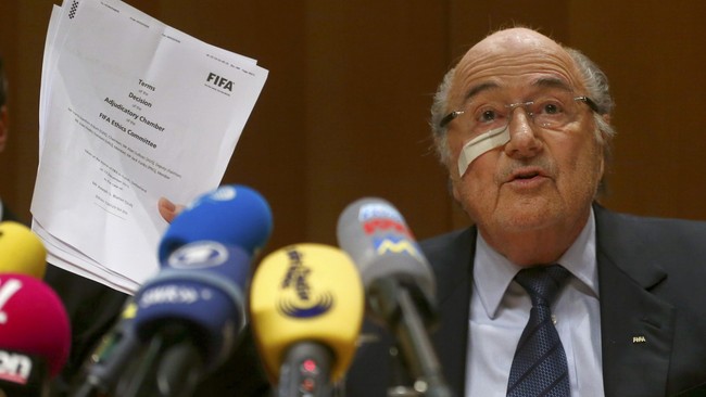 Mantan Presiden FIFA, Sepp Blatter bakal hadir di Piala Dunia 2018 sebagai tamu undangan Presiden Rusia Vladimir Putin.