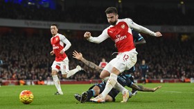 Sukses Arsenal Tekuk ManCity dalam Jepretan Kamera
