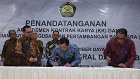 Amandemen Enam Kontrak Karya Tebalkan Dompet Negara Rp284 M