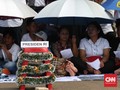 Natal Tanpa Gereja, Pelataran Istana Jadi Tempat Ibadah