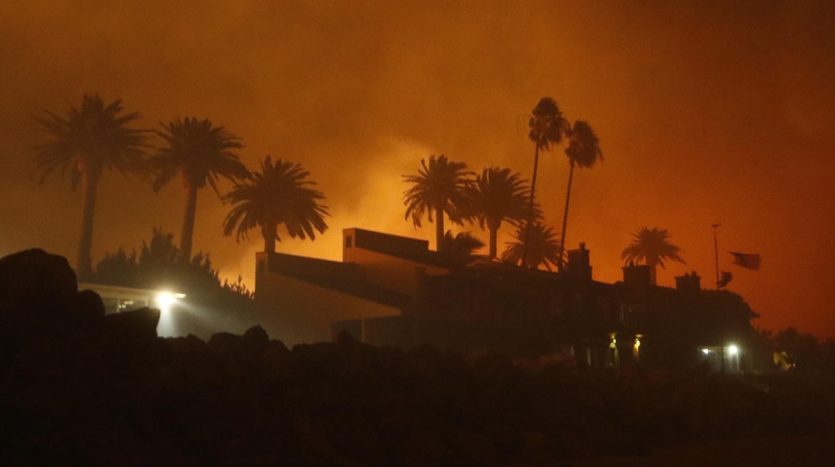 Kebakaran di Negara Bagian California