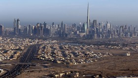 14 Orang Terluka Akibat Kebakaran di Dekat Burj Khalifa