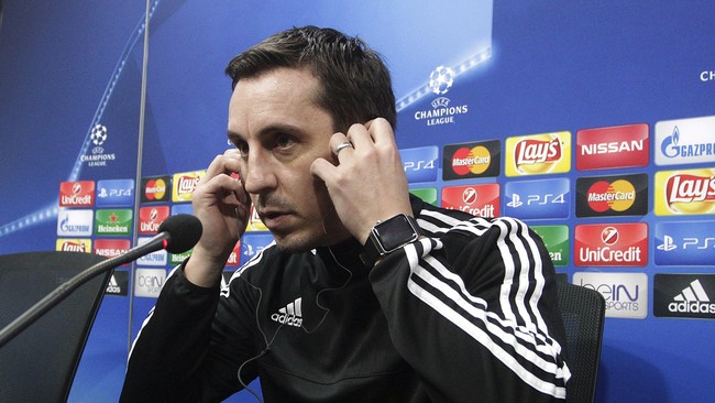 Gary Neville menilai Valencia seharusnya bisa menang lebih dari tiga gol lawan Sporting Gijon. Faktanya, Los Che kalah 0-1. 