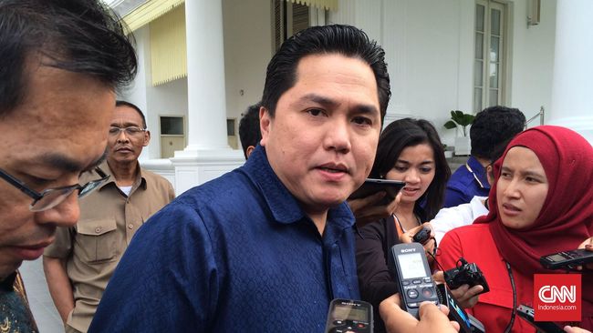 Erick Thohir Tolak Buka Pencetus Ahok Jadi Bos BUMN Menteri BUMN Erick Thohir menolak untuk membuka siapa sebenarnya yang mengusulkan agar mantan Gubernur DKI Jakarta Ahok menjadi bos BUMN.